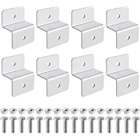 8 piezas de soporte de montaje de panel solar- soporte de panel solar Z- kits de montaje de panel solar soporte Z con 16…